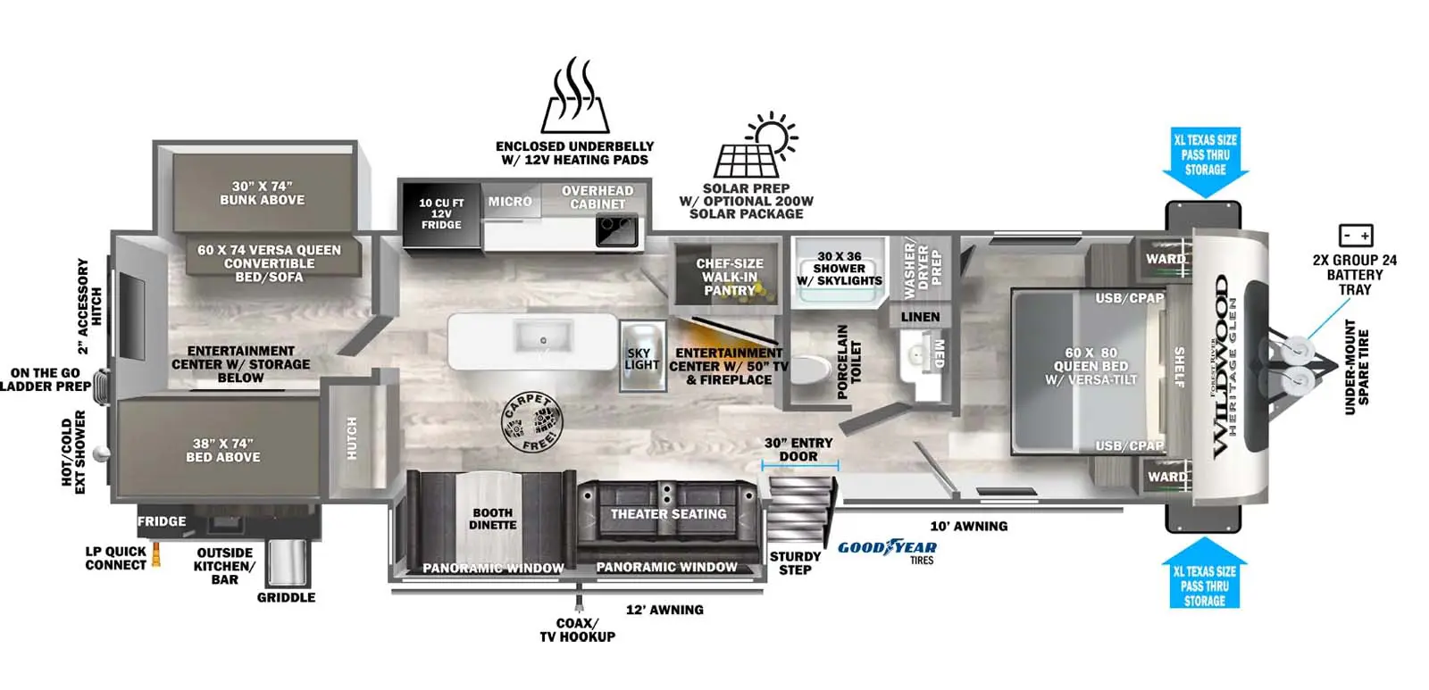 310BHI Floorplan Image